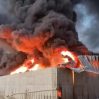 На заводе по производству каучука в Стамбуле вспыхнул пожар