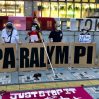 В Токио проходит акция протеста против олимпийского движения
