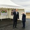 Ильхам Алиев и Мехрибан Алиева ознакомились с ходом строительства Зангиланского аэропорта