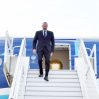 Президент Азербайджана Ильхам Алиев прибыл с визитом в Санкт-Петербург