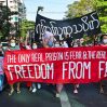 Военный автомобиль врезался в участников акции протеста в Мьянме