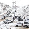 На Новый год в Саудовской Аравии выпал снег