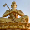 В Индии открыли 66-метровую статую мудреца Рамануджи