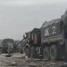 ВСУ разбомбили колонну российской военной техники