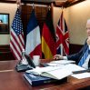 Байден провел видеовстречу с лидерами Франции, Германии и Британии