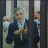 Михаила Саакашвили дистанционно подключили к заседанию суда