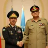 Закир Гасанов встретился с командующим Сухопутными войсками Пакистана