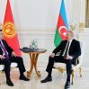 Алиев встретился с Жапаровым один на один, после начались переговоры в расширенном составе  - ОБНОВЛЕНО