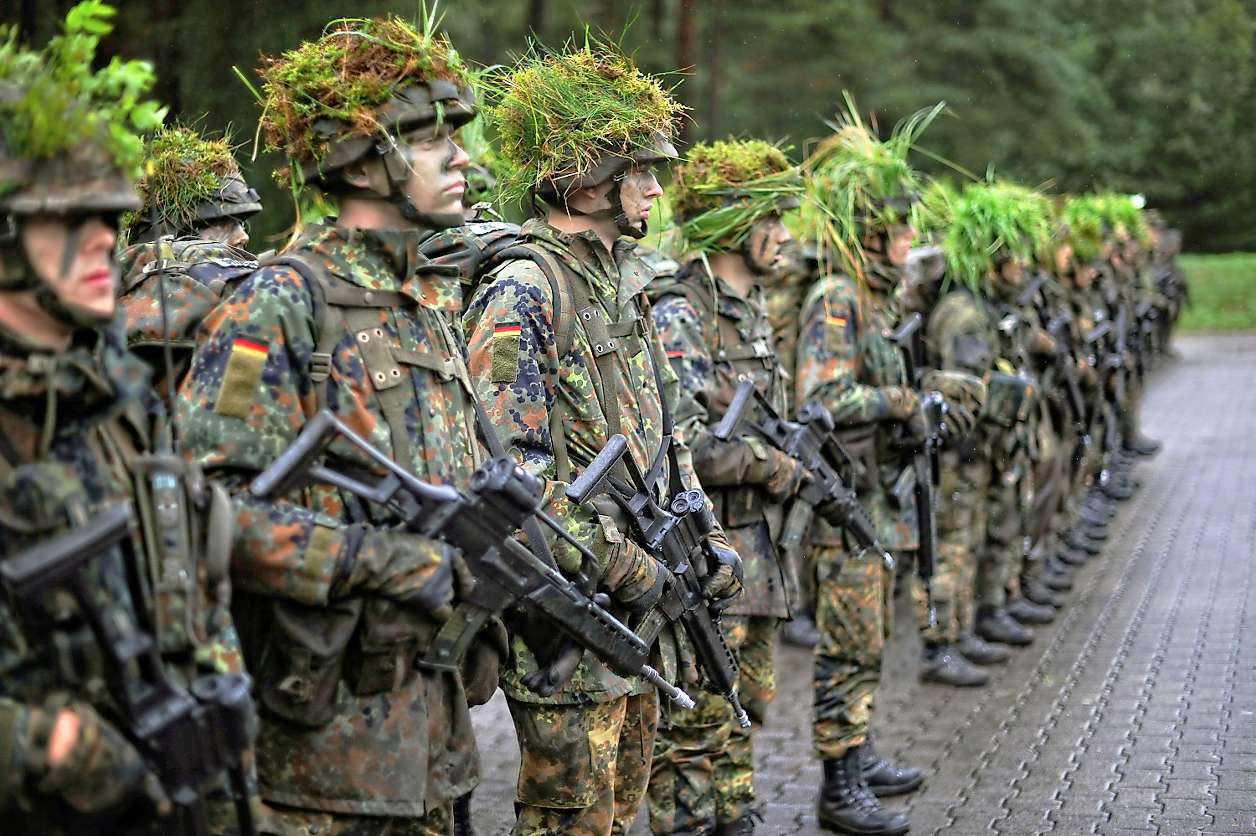 современная военная форма германии
