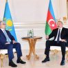 Состоялась встреча один на один президентов Азербайджана и Казахстана