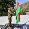 Ильхам Алиев поднял флаг Азербайджана в городе Лачын