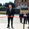 Ильхам Алиев на открытии здания посольства Азербайджана в Риме