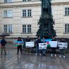 Азербайджанская община в Праге провела пикет