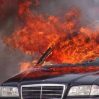 В Баку сгорели два автомобиля