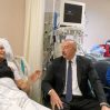 Ильхам Алиев навестил в больнице Бинали Йылдырыма