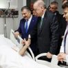 Эрдоган навестил в больницах Бинали Йылдырыма и Шамиля Айрыма