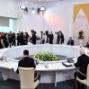 Ильхам Алиев принимает участие в заседании Совета глав государств СНГ