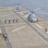Флагман ВМС Турции "Anadolu" впервые принял на борт боевые вертолеты