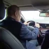 Путин проехал по Крымскому мосту за рулем автомобиля Mercedes