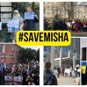 Cаакашвили поблагодарил участников акции #SaveMisha