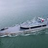В Китае показали уникальное судно для перевозки боевых кораблей