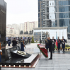 Президент Ильхам Алиев посетил памятник Ходжалинскому геноциду