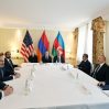 В Мюнхене началась совместная встреча Ильхама Алиева с госсекретарем США и премьер-министром Армении
