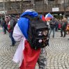 В Праге около 10 тысяч человек вышли на антиправительственный митинг