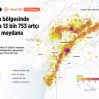 В зоне землетрясения в Турции зафиксировано 13 753 афтершока