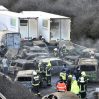 В Венгрии 19 автомобилей загорелись в массовом ДТП