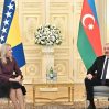 Алиев встретился с председателем Президиума Боснии и Герцеговины