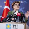 Мерал Акшенер выразила несогласие с кандидатурой на пост президента от оппозиции