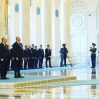 Астана встречает Президента Ильхама Алиева