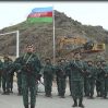 На погранично-пропускном пункте на границе с Арменией поднят флаг Азербайджана