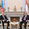 Состоялась встреча президентов Азербайджана и Таджикистана один на один
