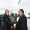 В Душанбе состоялась церемония официальной встречи президента Азербайджана - Фото