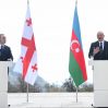 Алиев и премьер-министр Грузии выступают с заявлениями для прессы