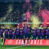 «Барселоне» вручили чемпионский трофей Ла Лиги