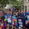 Чемпионский парад «Барселоны» посетили 76 000 человек