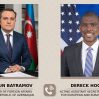 Состоялся телефонный разговор главы МИД Азербайджана с представителем Госсекретаря США