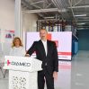 Ильхам Алиев принял участие в открытии фармзавода Diamed