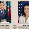 Состоялся телефонный разговор между главой МИД Азербайджана и представителем Госдепа США