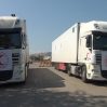 Автоколонна с 40 тоннами муки из Баку уже седьмой день ожидает на дороге Агдам-Ханкенди