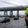 В Нью-Йорке из-за сильных дождей объявили чрезвычайное положение