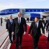 Ильхам Алиев прибыл с визитом в Кыргызстан