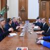 Байрамов встретился с председателем Сената Румынии