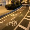 На центральных улицах Баку закладывают велосипедные дорожки