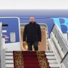 Ильхам Алиев прибыл с рабочим визитом в город Санкт-Петербург