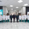 Президент принял участие в открытии нового военного госпитального комплекса ГПС - Фото