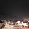 Снежная погода осложнила обстановку на трассе Баку-Сумгайыт